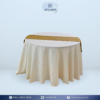 sewa roundtable cover dengan topping runner