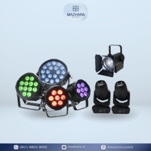 sewa lighting berbagai macam paket